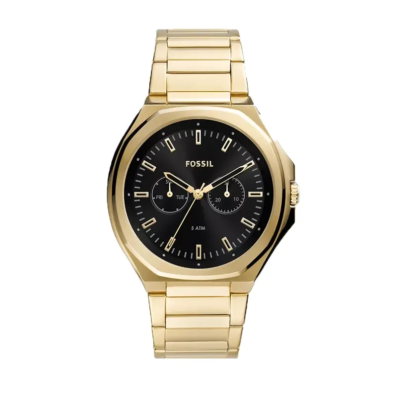Fossil Evanston Chronograph Gold-tone Men’s Watch- BQ2611